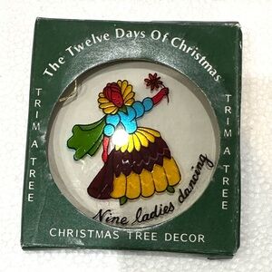 Trim A tree the twelve days of Christmas nine lady’s dancing